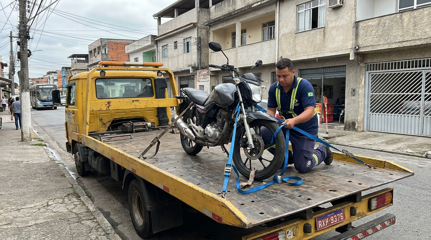 Auxílio para Moto no Local em Botucatu‑SP