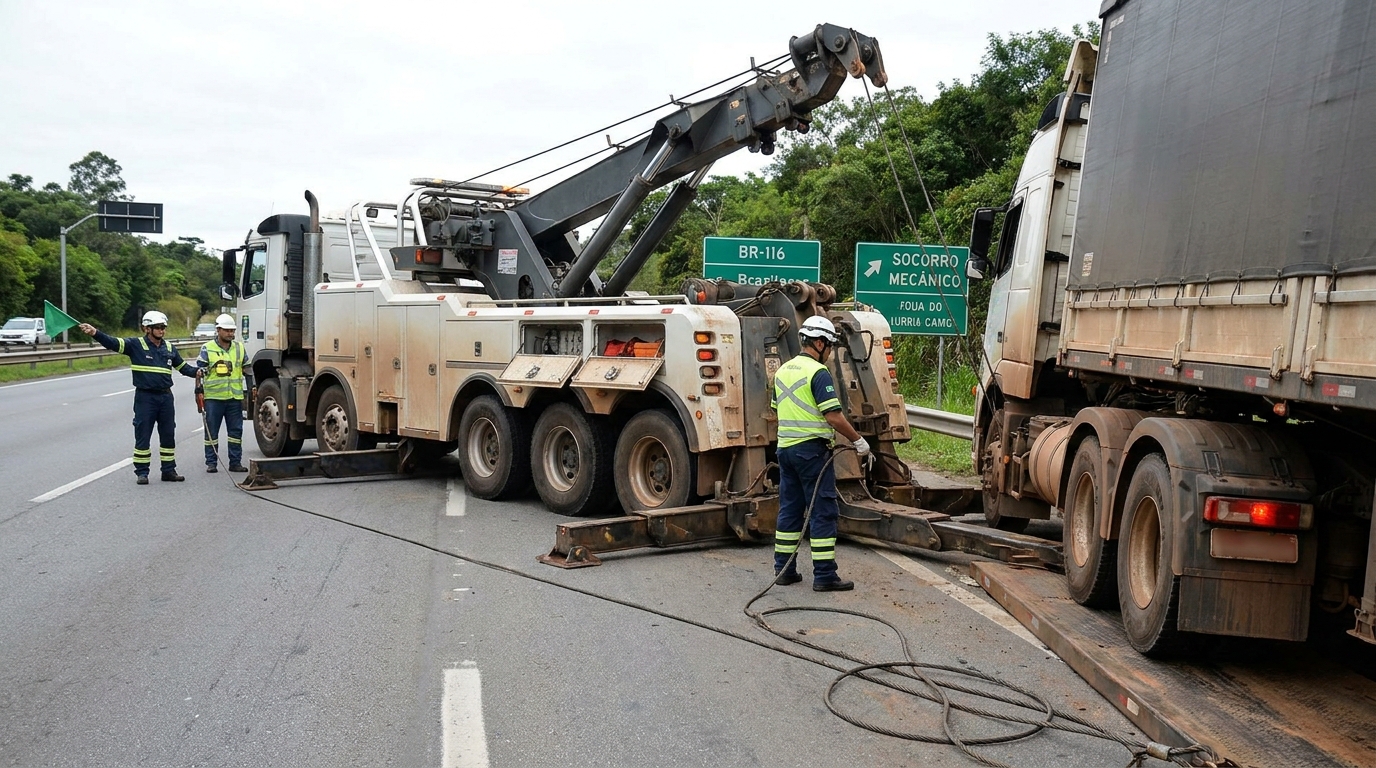 Guincho para Caminhão em Botucatu‑SP